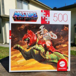NEW Masters of the Universe Jigsaw Puzzle 500 Pieces Poster He-Man Heman Battle